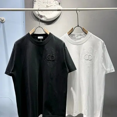 T-Shirts listing thumbnail: Dior CD Logo Embroidered T-Shirt